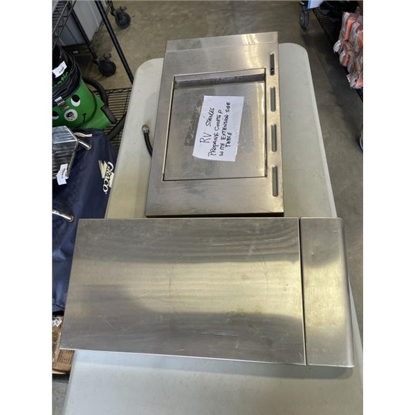 RV STAINLESS COOK TOP