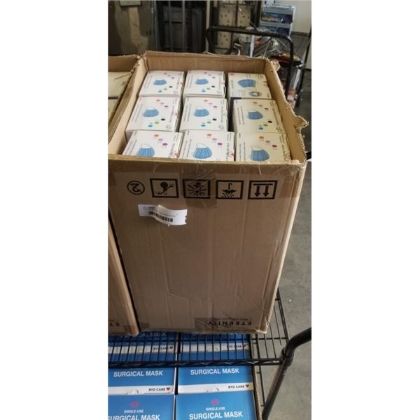 CASE OF 1800 DISPOSABLE PROCEDURE PEDIATRIC FACE MASKS