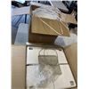Image 1 : ELECTRONIC CASH DOOR MODEL CF-MEDIA-WHITE AND BOX OF STRAPPING