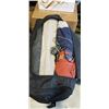 Image 3 : TENT, SLEEPING BAG AND NEW TOILET SEAT FOR 5 GALLON BUCKET