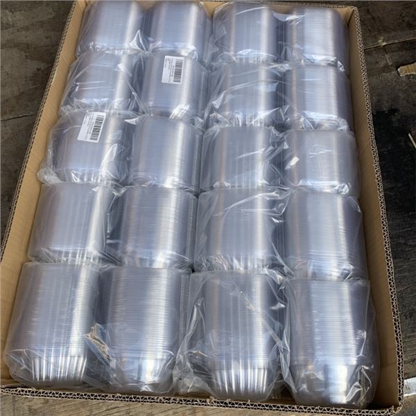 500 NEW CUPCAKES CLAMSHELL CONTAINERS RETAIL $150