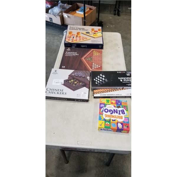 NEW ASSORTED YELLOW MOUNTAIN BOARD GAMES