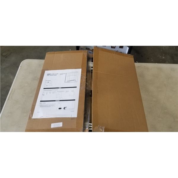 WIRE CARTON STAND DIVIDERS FOR WIRE SHELF - SHELF NOT INCLUDED