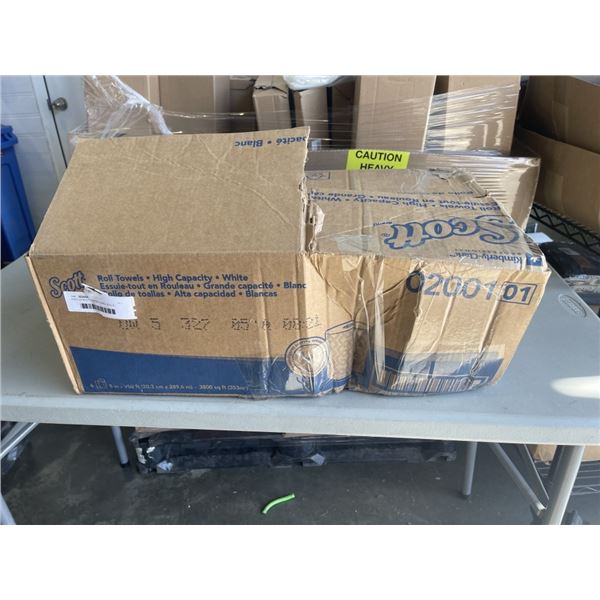 4 ROLLS SCOTT PAPER TOWEL ROLLS