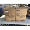 Image 1 : 2 BOXES HFA INC 1 1/2 LB OBLONG DANISH PANS. 250 COUNT PER BOX