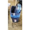 Image 1 : 6 RUBBERMAID TOTES WITH LIDS