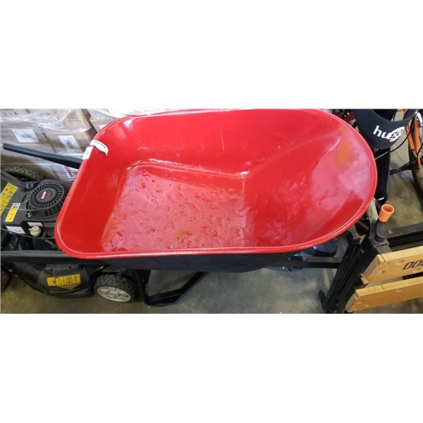 METAL WHEELBARROW