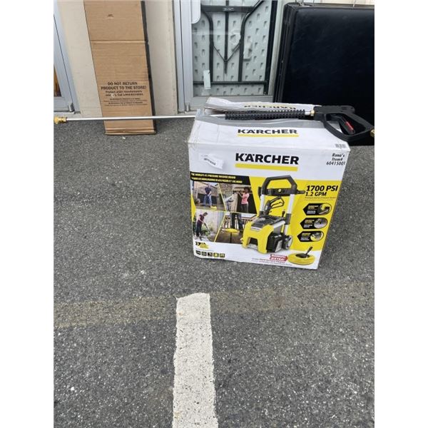 NEW K'ARCHER 1700PSI ELECTRIC PRESSURE WASHER