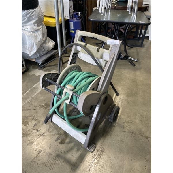 HOSE REEL CART AND HOSE