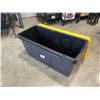 Image 3 : 2 LARGE STORAGE TOTES WITH LIDS