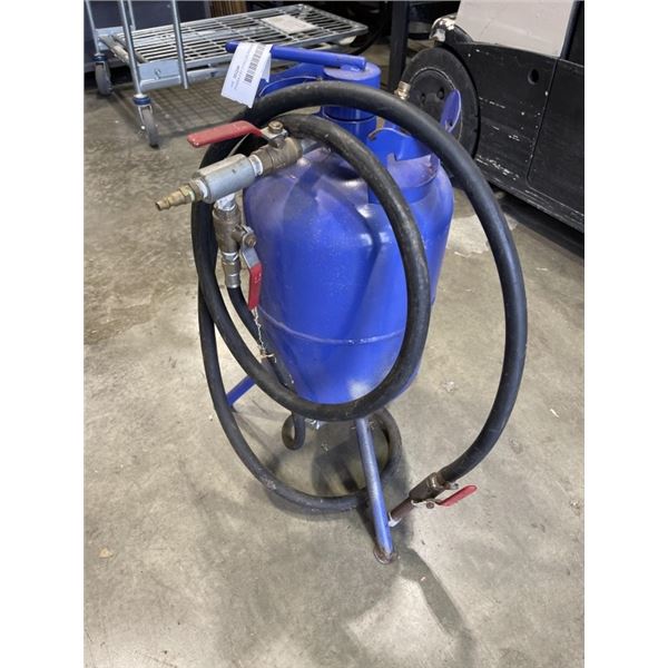 POWER FIST 5 GALLON PRESSURE SANDBLASTER