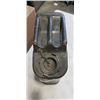 Image 2 : VINTAGE METAL MILITARY STYLE GAS TANK