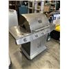 Image 2 : PRESIDENTS CHOICE STAINLESS STEEL PROPANE BBQ WITH SIDE BURNER