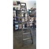 Image 1 : 8 FOOT ALUMINUM A FRAME LADDER