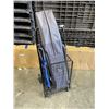Image 1 : ROLLING BASKET CART AND CAMP CHAIR AND COOLER BAGS