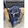 Image 4 : ROLLING BASKET CART AND CAMP CHAIR AND COOLER BAGS