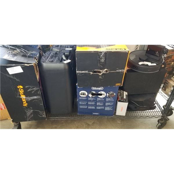 STORE RETURN DEFECTIVE ITEMS INCLUDING SPEAKERS AND ROBOT VACUUMS