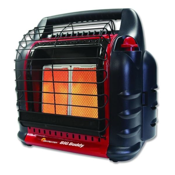 NEW MR HEATER BIG BUDDY 18K BTU PRO SERIES INDOOR SAFE PROPANE HEATER