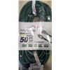 Image 2 : NEW HEAVY DUTY 50FT GREEN EXTENSION CORD 10AWG/3C