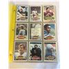 Image 1 : 4 PAGES OF 1980 NFL TOPPS AND FLEER FOOTBALL CARDS