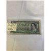 Image 1 : RARE 1954 CANADIAN $1 BILL REPLACEMENT BILL W/ ASTERICKS