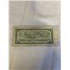 Image 2 : RARE 1954 CANADIAN $1 BILL REPLACEMENT BILL W/ ASTERICKS