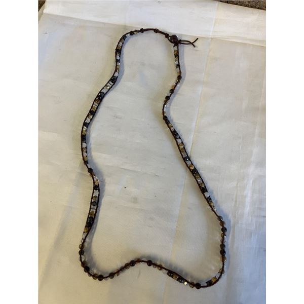 VICTORIA EMERSON SEMI PRECIOUS STONE BEAD BRACELET