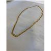 Image 2 : VINTAGE 18K GOLD PLATED NECKLACE 20" LENGTH