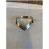 Image 1 : HAND MADE STERLING SILVER BANGLE MARKED CDM