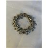 Image 1 : HEAVY VINTAGE SILVER TONE BRACELET