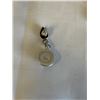 Image 3 : PAIR OF STERLING SILVER W/ STONE DANGLE EARRINGS