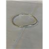 Image 1 : STERLING SILVER CURVED BANGLE MARKED STER