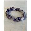 Image 3 : HEAVY LARGE NATURAL SEMI PRECIOUS STONES BEADS BRACELETS
