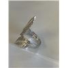 Image 4 : STERLING SILVER FEATHER RING, SIZE 6