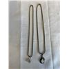 Image 1 : 2 - 925 STERLING SILVER CHAINS W/ 925 PENDANTS