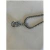 Image 3 : 2 - 925 STERLING SILVER CHAINS W/ 925 PENDANTS