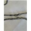 Image 5 : 2 - 925 STERLING SILVER CHAINS W/ 925 PENDANTS