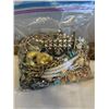 Image 2 : LARGE BAG OF VINTAGE JEWELRY AND PARTS