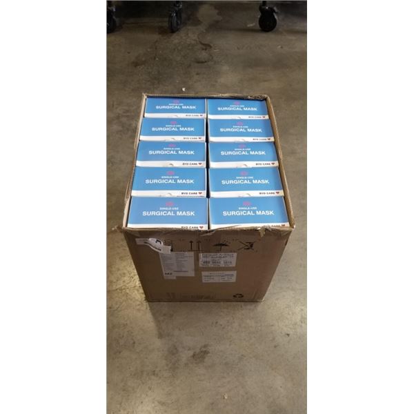 CASE OF 2000 BYD SIGLE USE SURGICAL MASKS