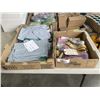 Image 1 : MEDICAL UNIFORMS AND VINTAGE TIE RACK W/ TIES