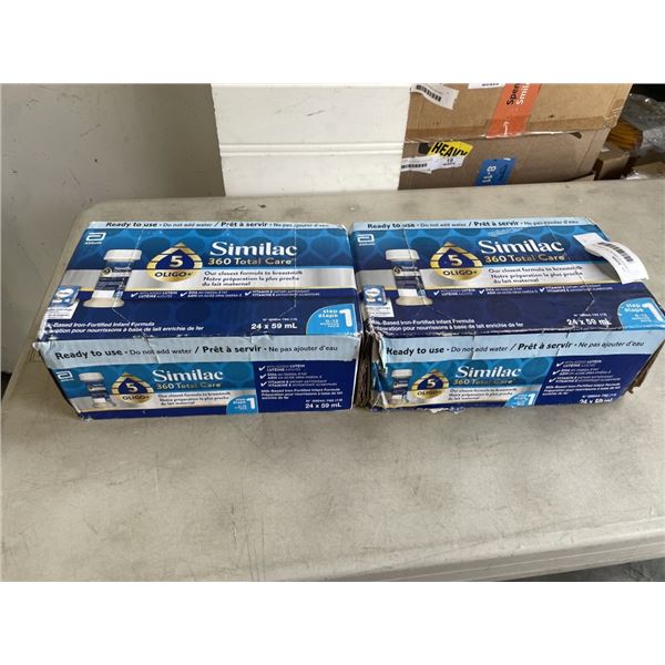 2 CASES OF SIMILAC 360 TOTAL CARE