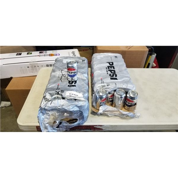 2 CASES OF DIET PEPSI. EACH CASE APPROX 30 CANS