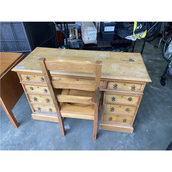 VINTAGE DESK W/ CHAIR