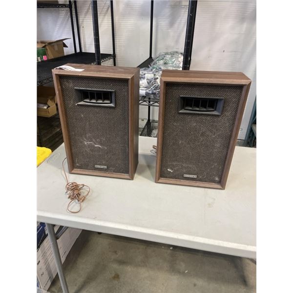 PAIR OF VINTAGE CONCERTO SPEAKERS
