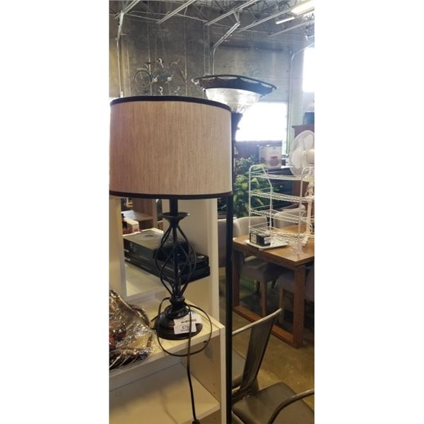 FLOOR LAMP AND TABLE LAMP