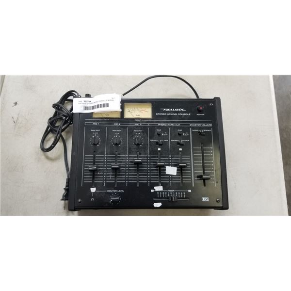 VINTAGE STEREO MIXING CONSOLE MODEL 32-1200B