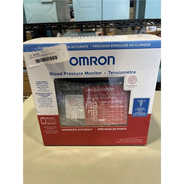OMRON BLOOD PRESSURE MONITOR