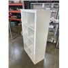 Image 3 : WHITE CUBICLE DISPLAY SHELF