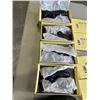 Image 3 : 5 NEW PAIRS OF BLACK LEATHER GIRLS SCHOOL SHOES, ASSORTED SIZE