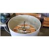 Image 5 : 2 STAINLESS FLOOR LAMPS